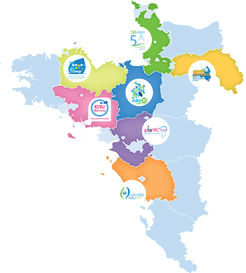 Carte des syndicats