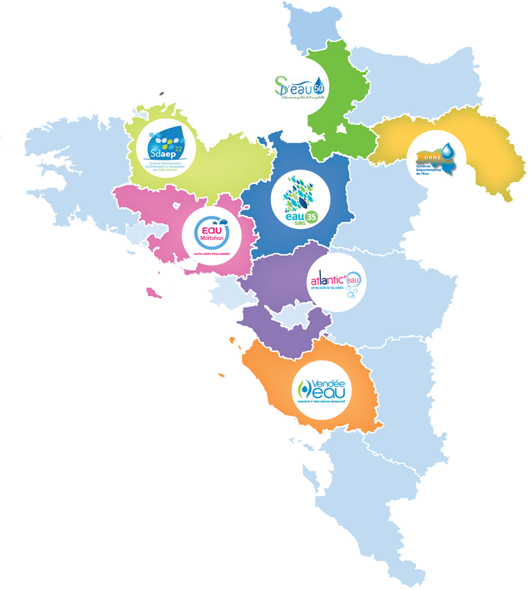 Carte des syndicats